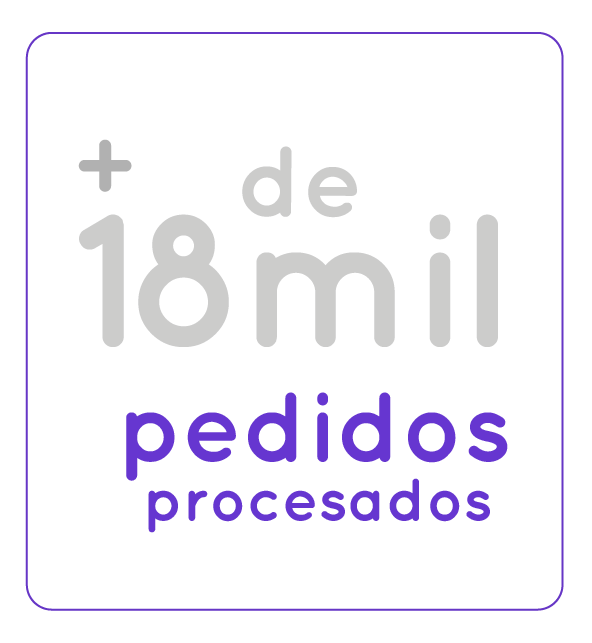 18 mil pedidos
